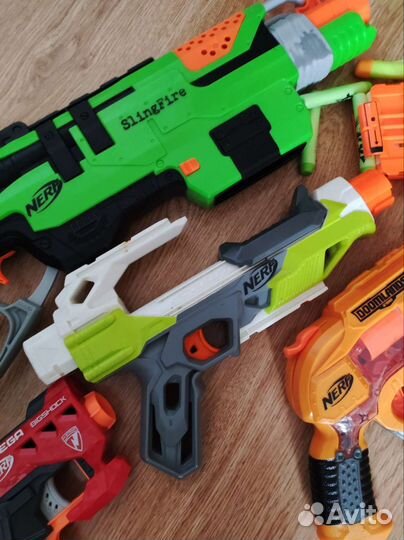 Nerf пистолеты и бластеры