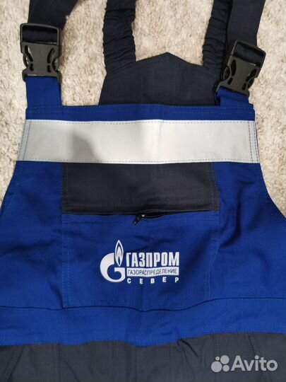 Спецодежда Газпром 56-58/170-176 летняя рабочая