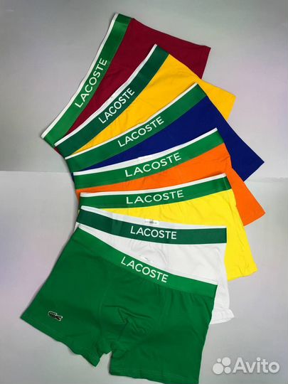 Трусы мужские боксеры lacoste