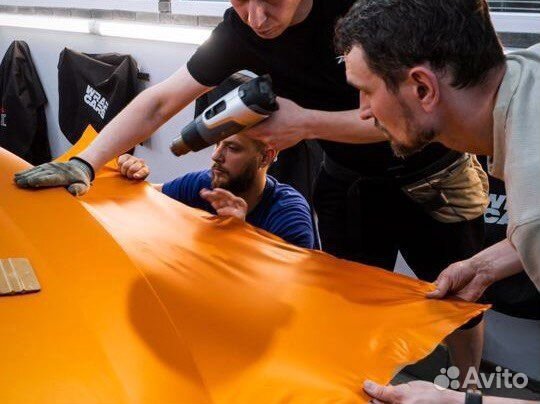 Обучение оклейке, детейлингу