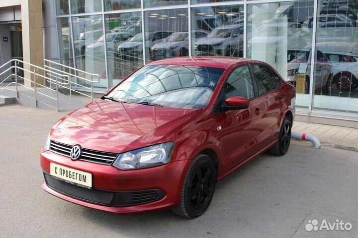 Volkswagen Polo 1.6 AT, 2012, 176 002 км