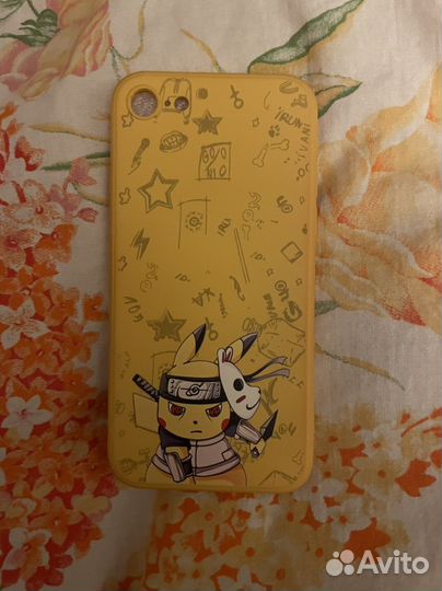 Чехол силиконовый «Пикачу»