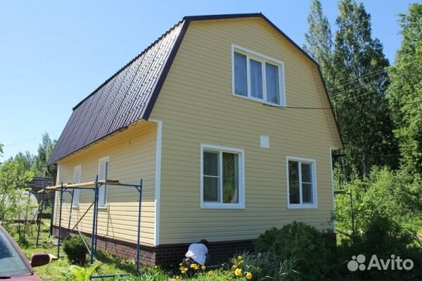 Обшивка домов сайдингом