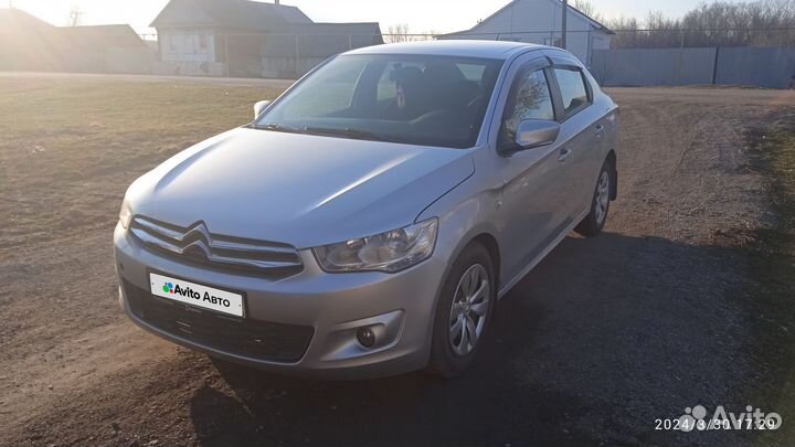 Citroen C-Elysee 1.6 МТ, 2013, 192 000 км