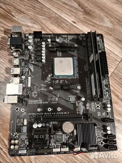 Материнская плата am4 с процессором