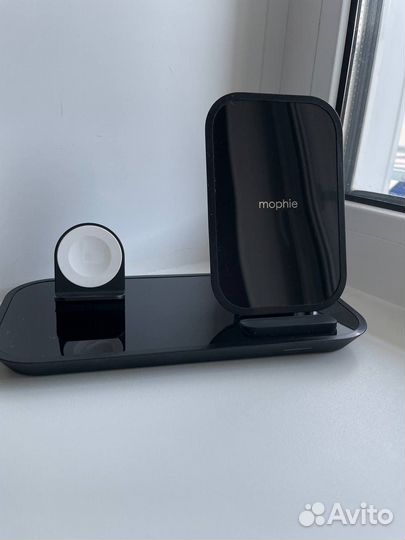 Беспроводное зарядное устройство Mophie 2 in 1