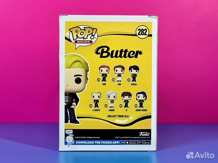 Funko Pop Rocks 282 J-Hope (BTS Butter M/V)