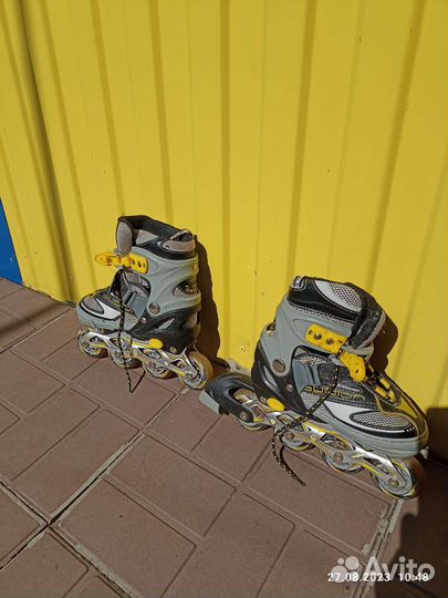 Роликовые коньки детские раздвижные