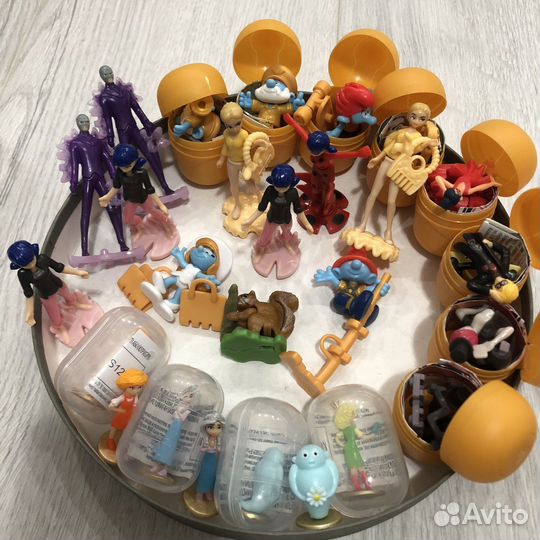 Игрушки киндер сюрприз