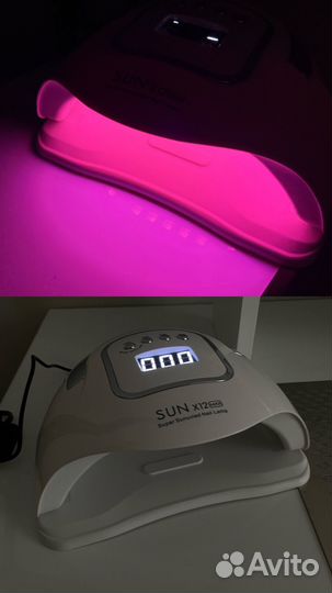 Лампа для маникюра новая 240W