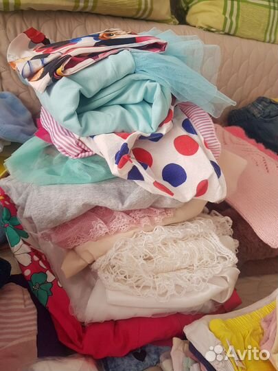 Детская одежда для девочек пакетом