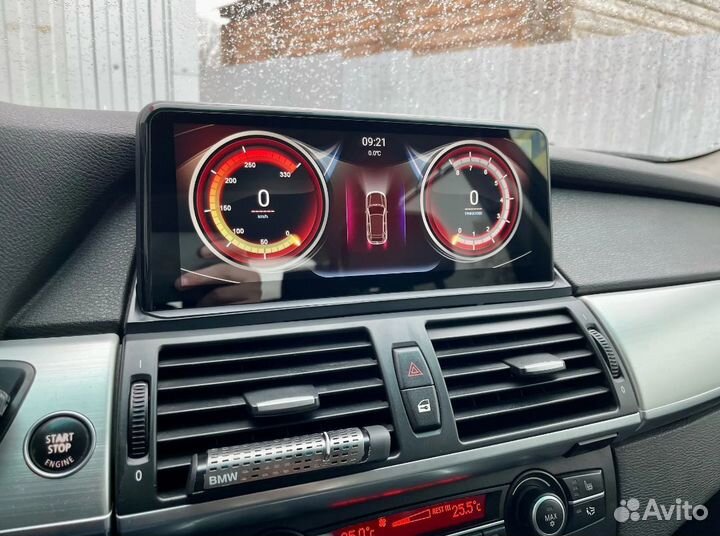 Магнитола BMW X5 X6 e70 e71 Android Новая