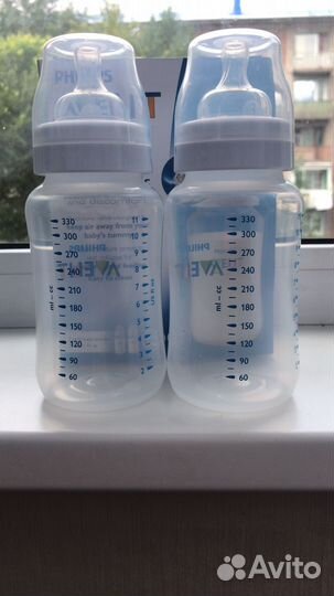 Бутылочки для кормления avent