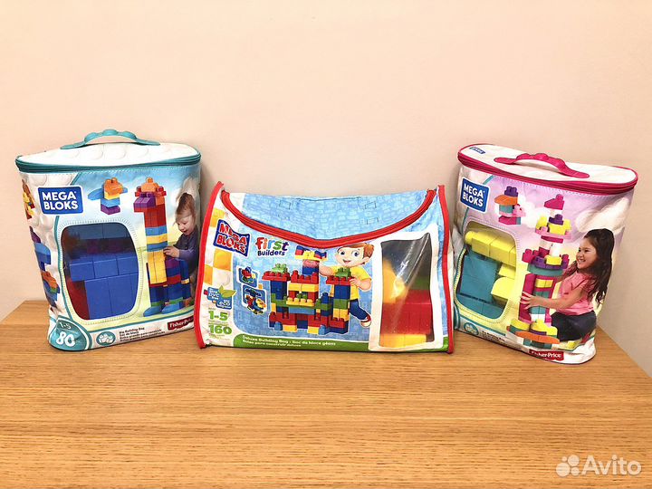 Mega bloks конструкторы first builders