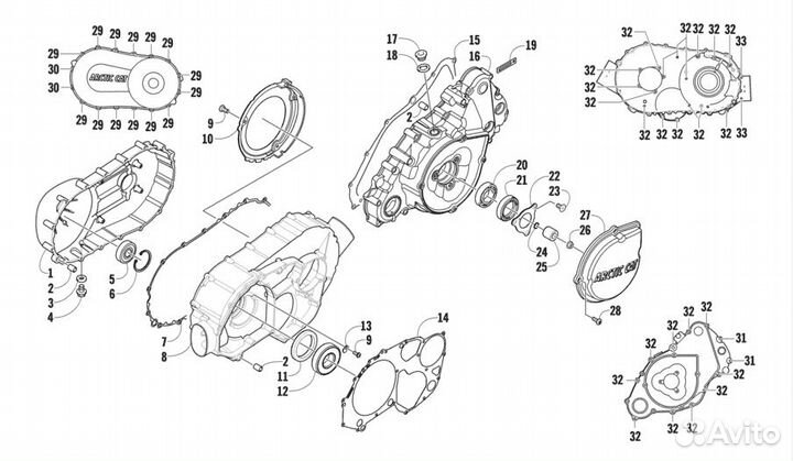 Пластина Arctic Cat 0806-048
