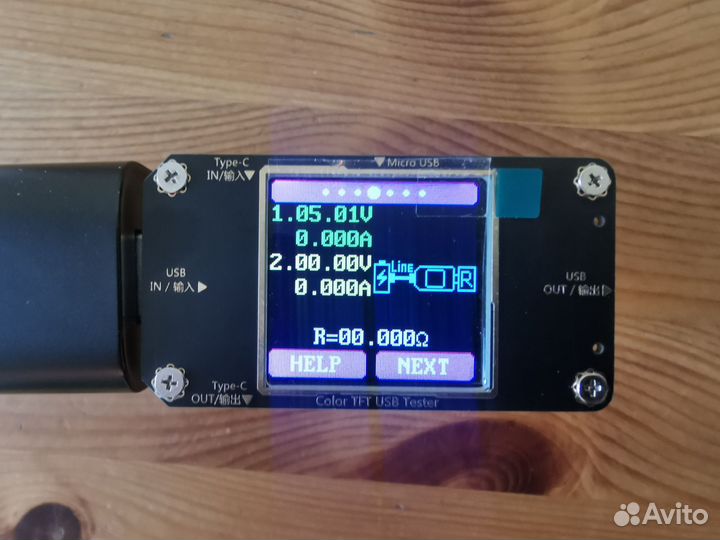 Вольтметр USB