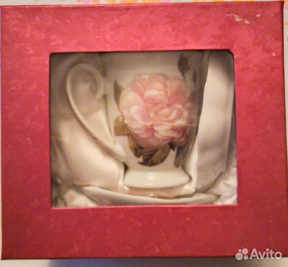 Чайная пара фарфор