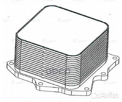 Радиатор масляный Газель Бизнес/Next LOC0324