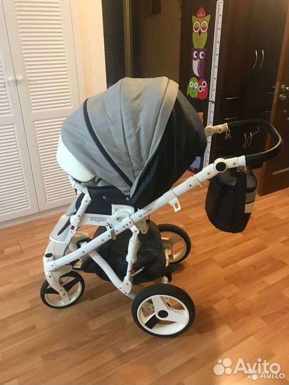 Коляска 2 в 1 Adamex Monte Carbone