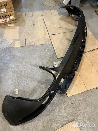 Юбка Накладка заднего бампера Porsche Macan