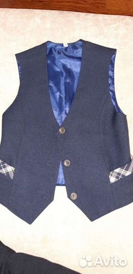 Школьная форма синяя 1-2 класс