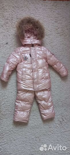 Костюм и куртка-пальто рост 98