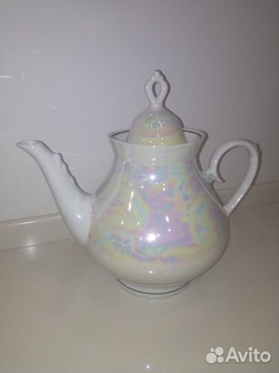 Чайник заварочный большой СССР Минск перламутр