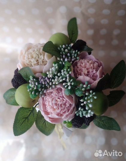 Букет из мыла