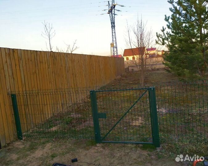 Сетка для забора 3d