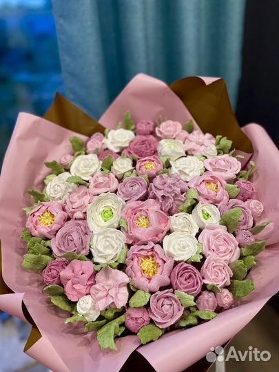 Зефирные букеты