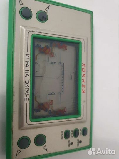 Электронная игра СССР хокей