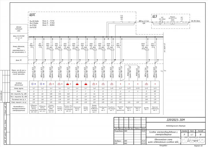 Проектировщик электрик Проектирование электрики