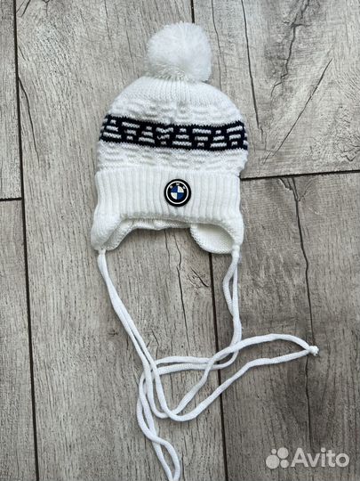 Шапка на малыша 0-3 месяца