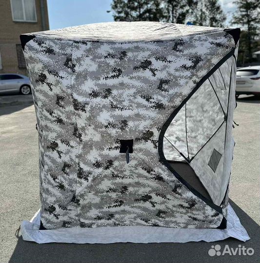 Палатка куб 3-х слойная 180х180х205 см