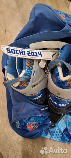 Коньки детские раздвижные 34 - 39 размер