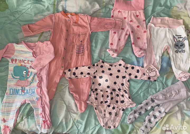 Вещи пакетом на девочку