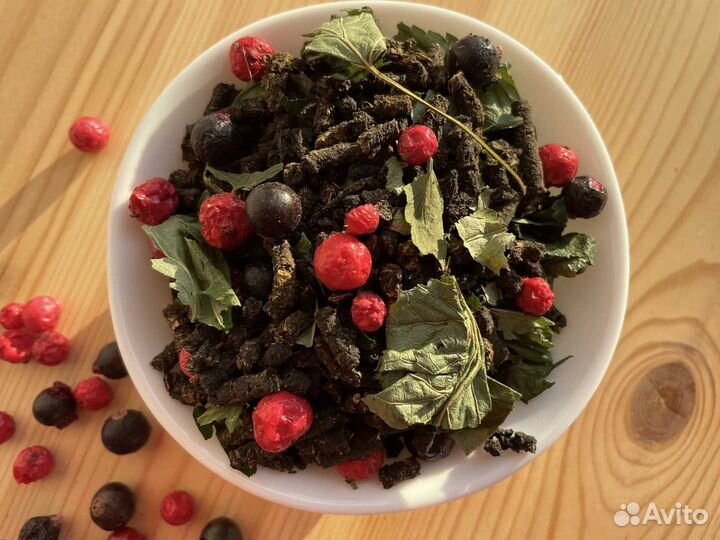 Иван чай со смородиной 1 кг, для здоровья