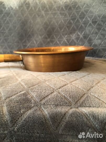 Таз латунный СССР