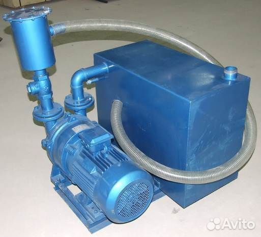 Вакуумный водоциркуляционный насос 5.5kW. Сальник