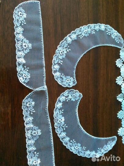 Воротнички и манжеты старинное кружево