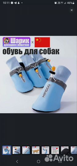 Обувь для собаки