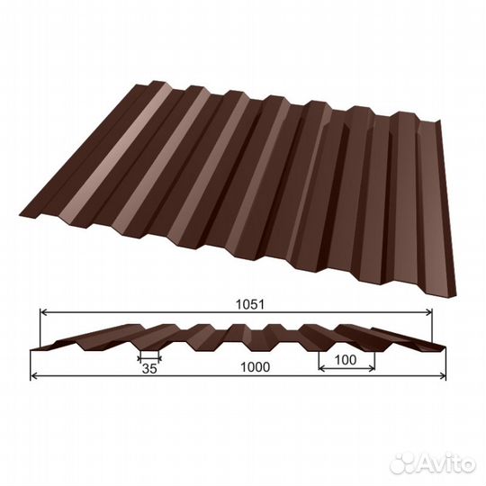 Профлист / пронастил