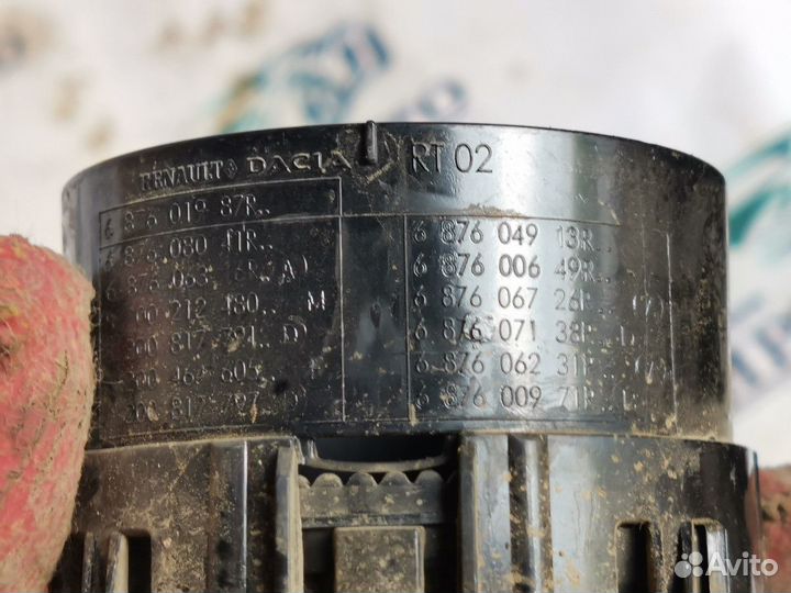 Дефлектор печки Renault Logan II (2012—2018)