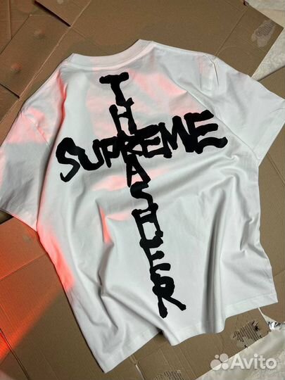 Футболка Trasher x Supreme