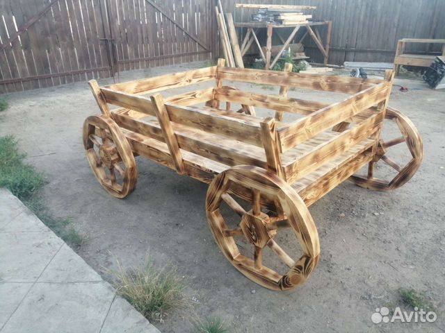 Декоративная телега