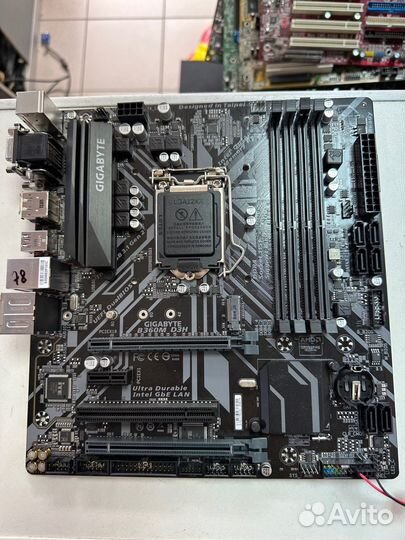 Плата бу 1151v2 gigabyte B360M D3H mATX