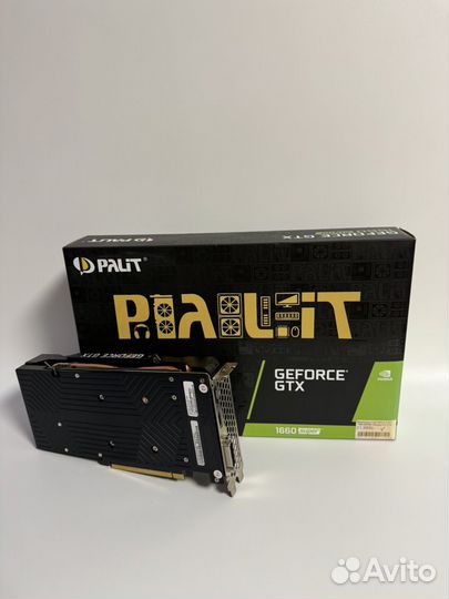 Видеокарта Gtx 1660 Super Гарантия