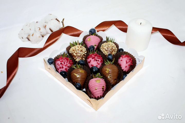 Набор клубник в шоколаде
