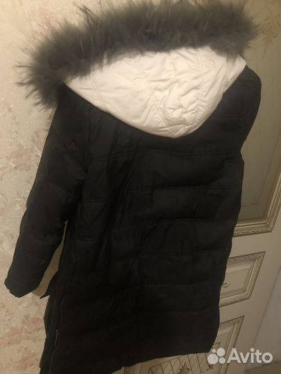 Пуховик для девочки рост 152