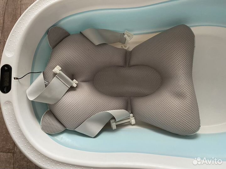 Ванночка для купания складная с матрасиком